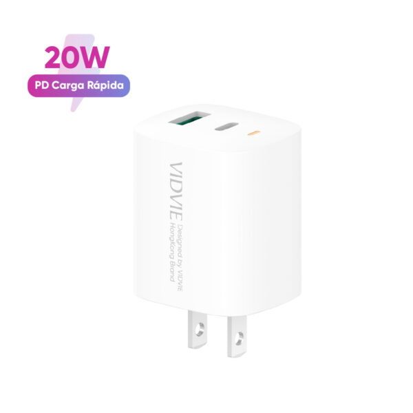 CARGADOR VIDVIE 20W PLM348 - Image 3