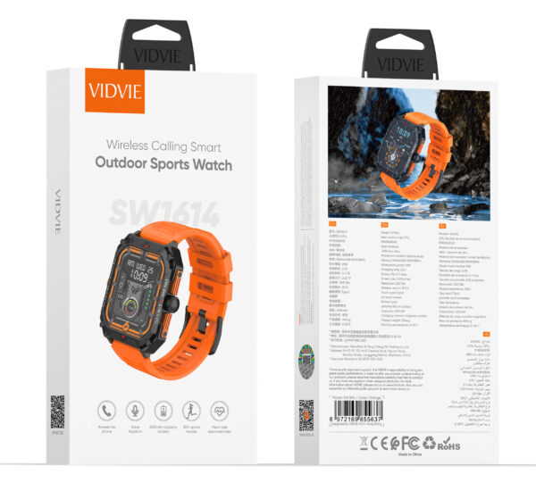 RELOJ SMART SPORTS WATCH VIDVIE SW1614 IP68